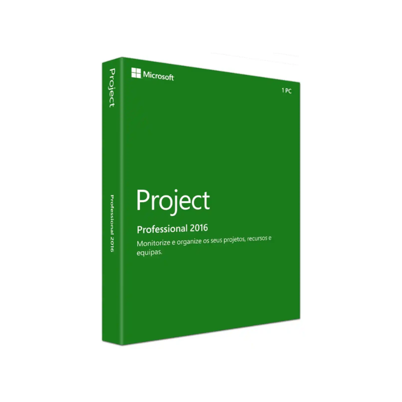 Project 2016 Professional - 32/64 BITS - Licença Vitalícia + Nota Fiscal e Garantia